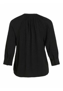 Vila Mit 3/4 Ärmeln V Ausschnitt - Blouse - Black -Dames 711bcb63bb974304b826830c1cf194f4