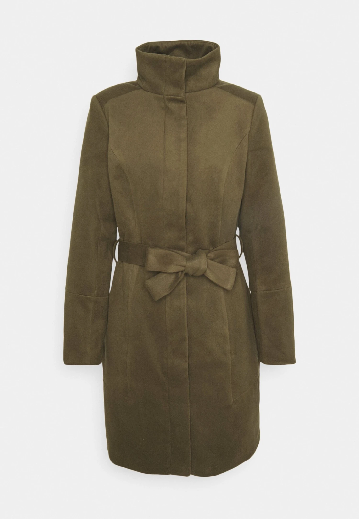 Vila Vipoku High Neck Coat - Mantel - Dark Olive 7 Vila Vipoku High Neck Coat - Mantel - Dark Olive - Afbeelding 5