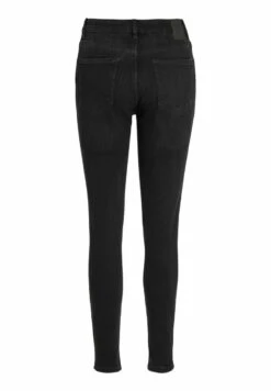 Vila Skinny Fit- Jeans Skinny Fit - Black Denim -Dames 7339ad522ae44bf1804b7aa7e74d59a4