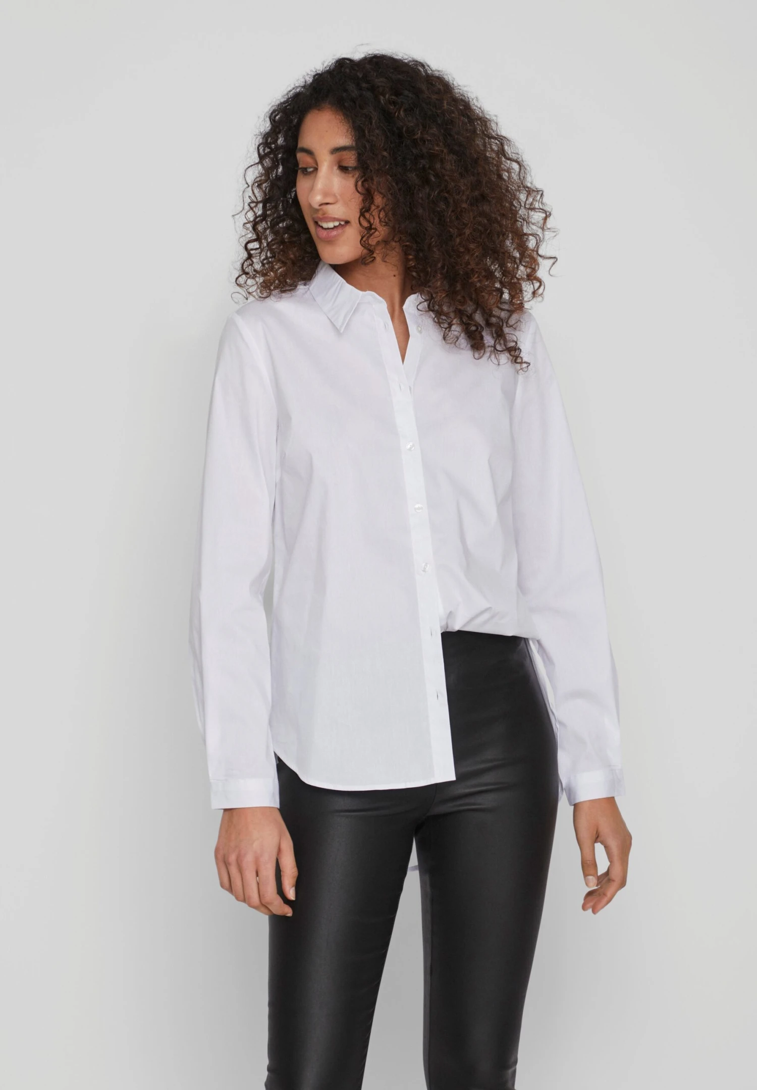 Vila Vigimas - Overhemdblouse - White 3 Vila Vigimas - Overhemdblouse - White