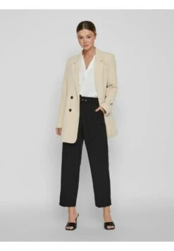 Vila Langer - Halflange Jas - Cement -Dames 73afa059ecd84b64993271e5bbd653ac