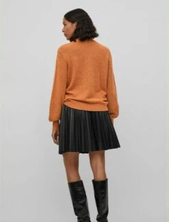 Vila Ballonärmel - Trui - Burnt Orange 10 Vila Ballonärmel - Trui - Burnt Orange -Dames 743cf4787e984f7bad3a4d4da299a57b