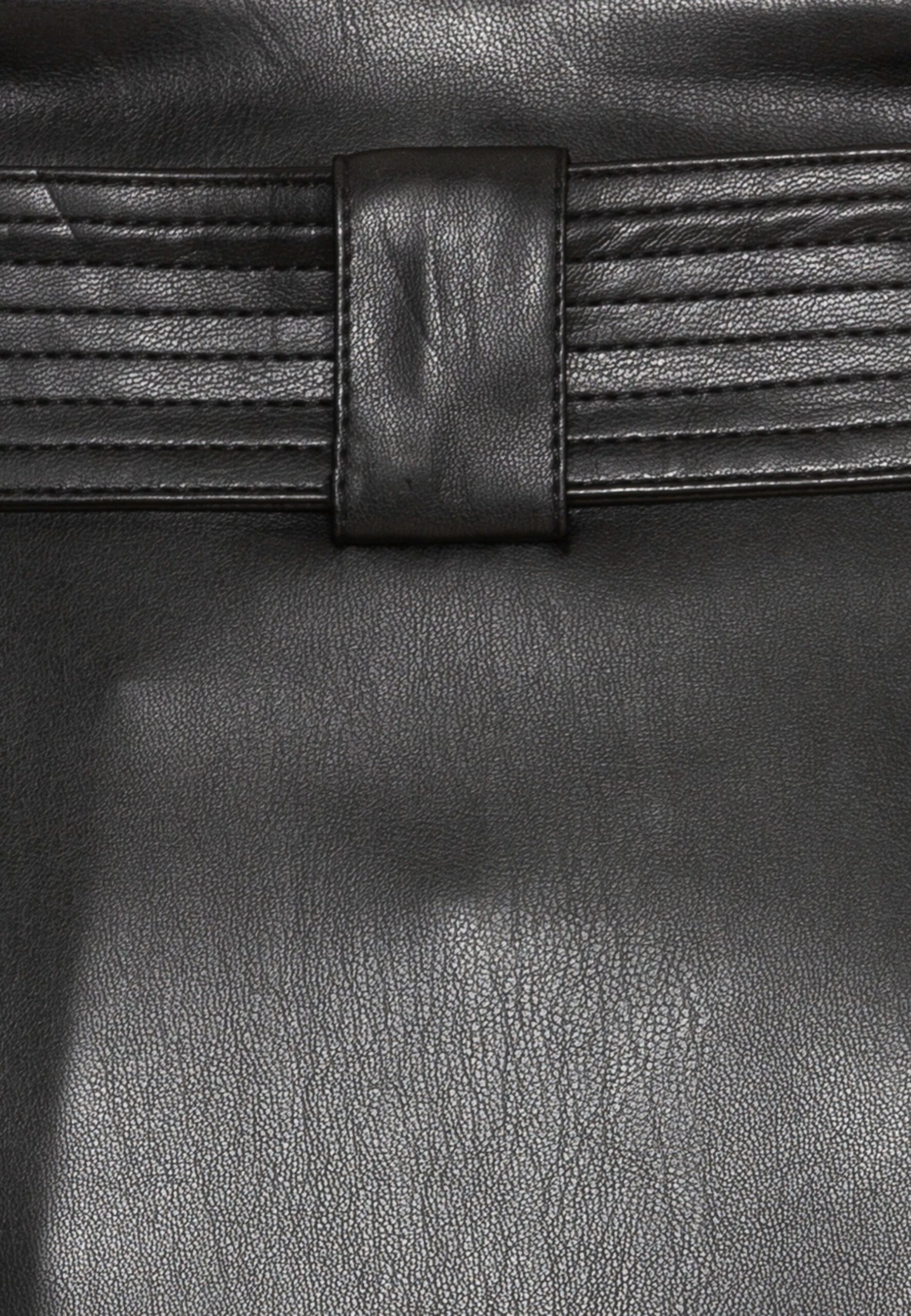 Vila Vipen Coated Skirt - A-Lijn Rok - Black 5 Vila Vipen Coated Skirt - A-Lijn Rok - Black - Afbeelding 3