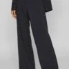 Vila High Waist Loose Fit - Broek - Navy Blazer -Dames 75c3b60eb13943348fc34503969d2cd4