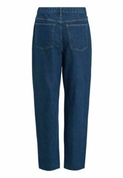 Vila Mom - Straight Leg Jeans - Dark Blue Denim -Dames 77bbb1a43ad04b57965fe27079ae81b3