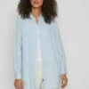 Vila Langes Gestreiftes - Overhemdblouse - Kentucky Blue