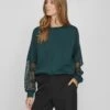 Vila Oberteil Mit Langen Ärmeln Sweat - Sweater - Ponderosa Pine -Dames 7808a57a6688462aade0038b60b140ca