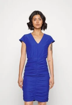 Vila Vipartina Capsleeve Short Dress - Jerseyjurk - Mazarine Blue