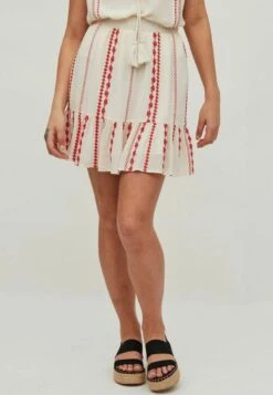 Vila Minirock High Waist - Minirok - Birch