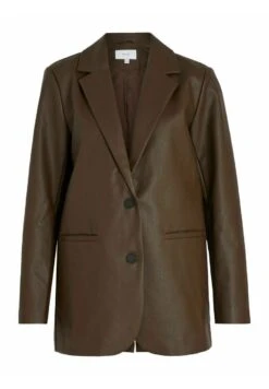 Vila Leren Jas - Demitasse -Dames 796c35a7ad764f61b235c86e9b5c165b