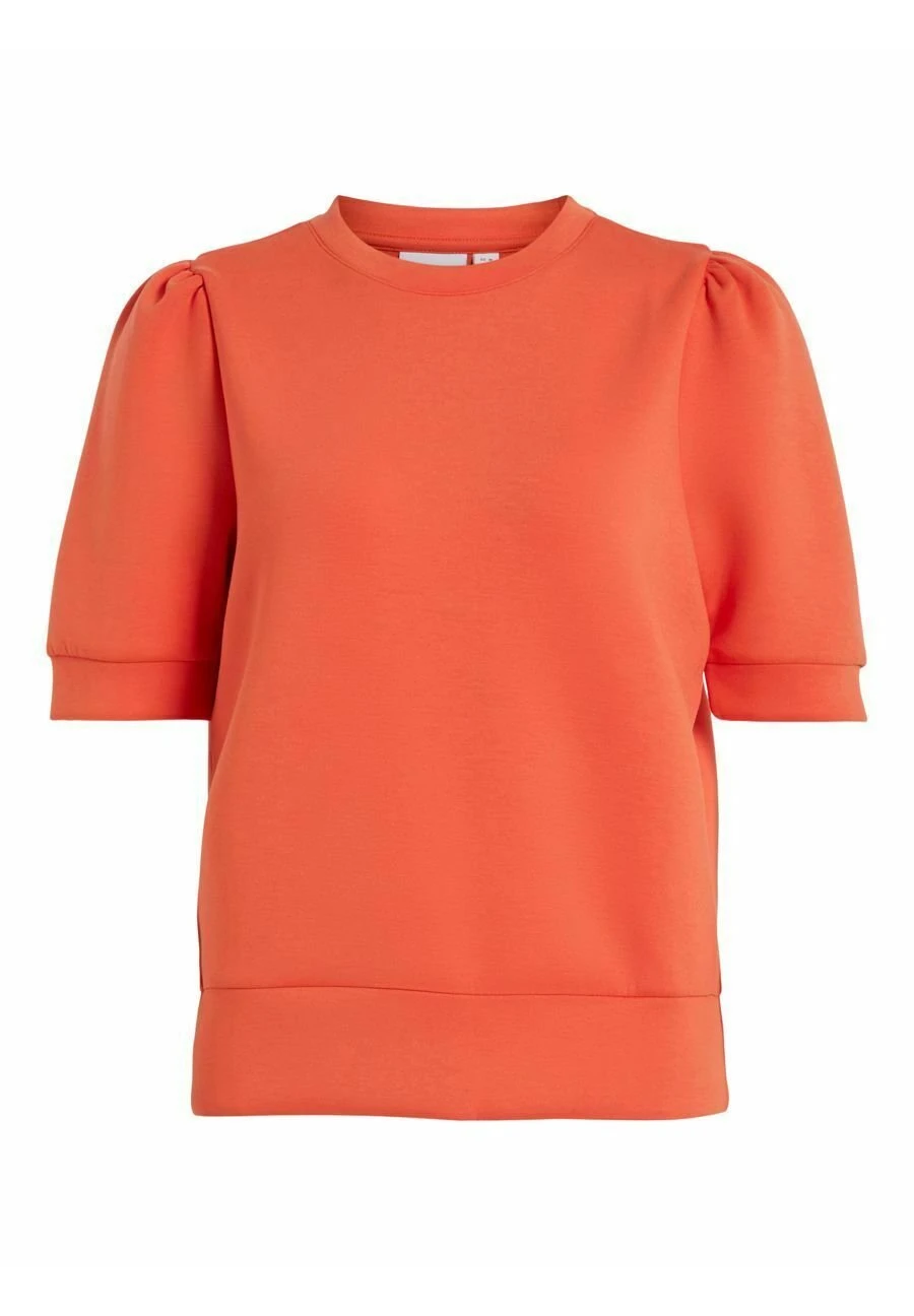 Vila Mit Kurzen Ärmeln- T-Shirt Basic - Tigerlily 8 Vila Mit Kurzen Ärmeln- T-Shirt Basic - Tigerlily - Afbeelding 6