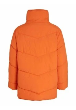 Vila Winterjas - Burnt Orange -Dames 7b54a387319f405da8a2dd7cb6520955