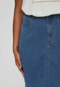 Curve- Kokerrok - Light Blue Denim -Dames 7bf4c4d0bb9a4e5e87fe57fd1d7aa4a5