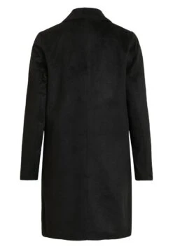 Vila Vileovita Coat - Mantel - Black -Dames 7c17f353c1bd4f7c8fb83b82c525ae88