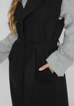 Vila Lange Gürtel - Bodywarmer - Black -Dames 7d411451d3ce447fb0b513ab17f0e630