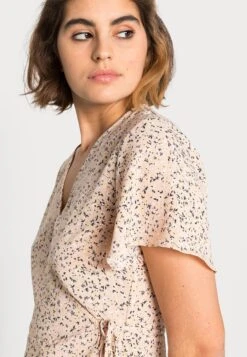 Vila Vilovie Wrap - T-Shirt Print - Rose Smoke Aop -Dames 7ef9573552d140c68f7c92203fc71471