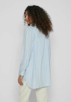 Vila Langes Gestreiftes - Overhemdblouse - Kentucky Blue 11 Vila Langes Gestreiftes - Overhemdblouse - Kentucky Blue -Dames 7f171066945b41b8a8ac1df9a26cb60f