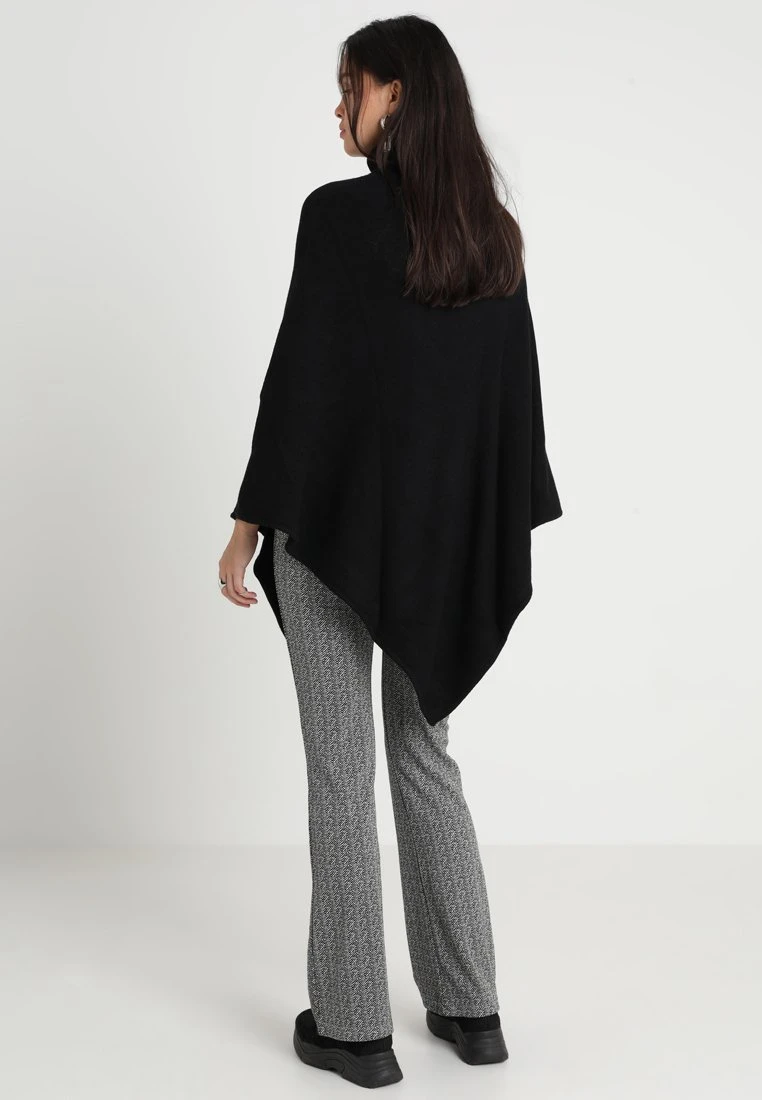 Vila Poncho - Black 5 Vila Poncho - Black - Afbeelding 3