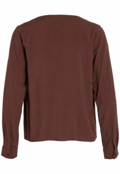 Vila Jolly Ls-Noos - Blouse - Shaved Chocolate -Dames 7f71d5fca7f2491e98cd3e8e269ff83e
