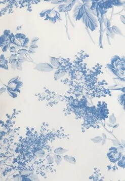 Vila Viminna O Neck Capsleeve - T-Shirt Print - Cloud Dancer/Blue -Dames 80122fe14f7f47f1b370427e0ee24052