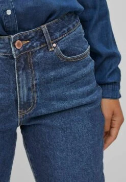 Vila Straight Leg Jeans - Dark Blue Denim 11 Vila Straight Leg Jeans - Dark Blue Denim -Dames 806dd00ed41a40ae8a62d69d66bbd757