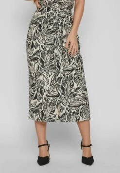 Vila Midi High Waist - A-Lijn Rok - Birch
