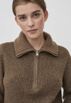 Vila Vibooba- Trui - Walnut -Dames 812c72b5d1064269b6cb5f54e3e6248e