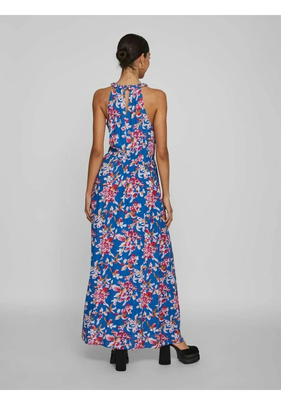 Vila Vimesa Braided - Maxi-Jurk - Brilliant Blue 5 Vila Vimesa Braided - Maxi-Jurk - Brilliant Blue - Afbeelding 3