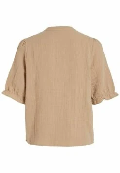Vila V-Ausschnitt - Blouse - Savannah Tan -Dames 8492f065327e47d4ba82eb2b04a6c18e