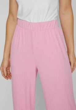 Vila Mit Weitem Bein High Waist - Broek - Begonia Pink -Dames 853652d527554be8832d332ffe87fd21