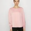 Vila Viellette O Neck - Longsleeve - Silver Pink -Dames 86b2c032849446f78db9e4c86fb5ac43