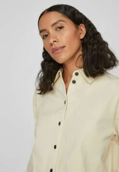 Vila Shacket Loose Fit - Spijkerjas - Birch -Dames 8729a12c0dec476e8b0418277342c31c