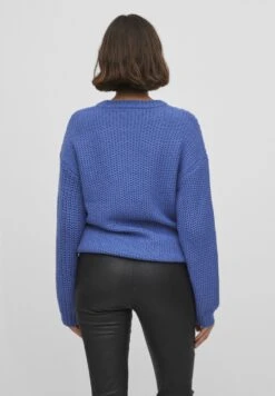 Vila Vikana L/S Bf - Trui - Federal Blue -Dames 87343aac4fa04a80b1b3682af0766017