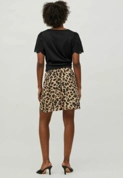 Vila Kordelzug- A-Lijn Rok - Beige -Dames 8758e5b8805f410b9791ad2e49b16dd8