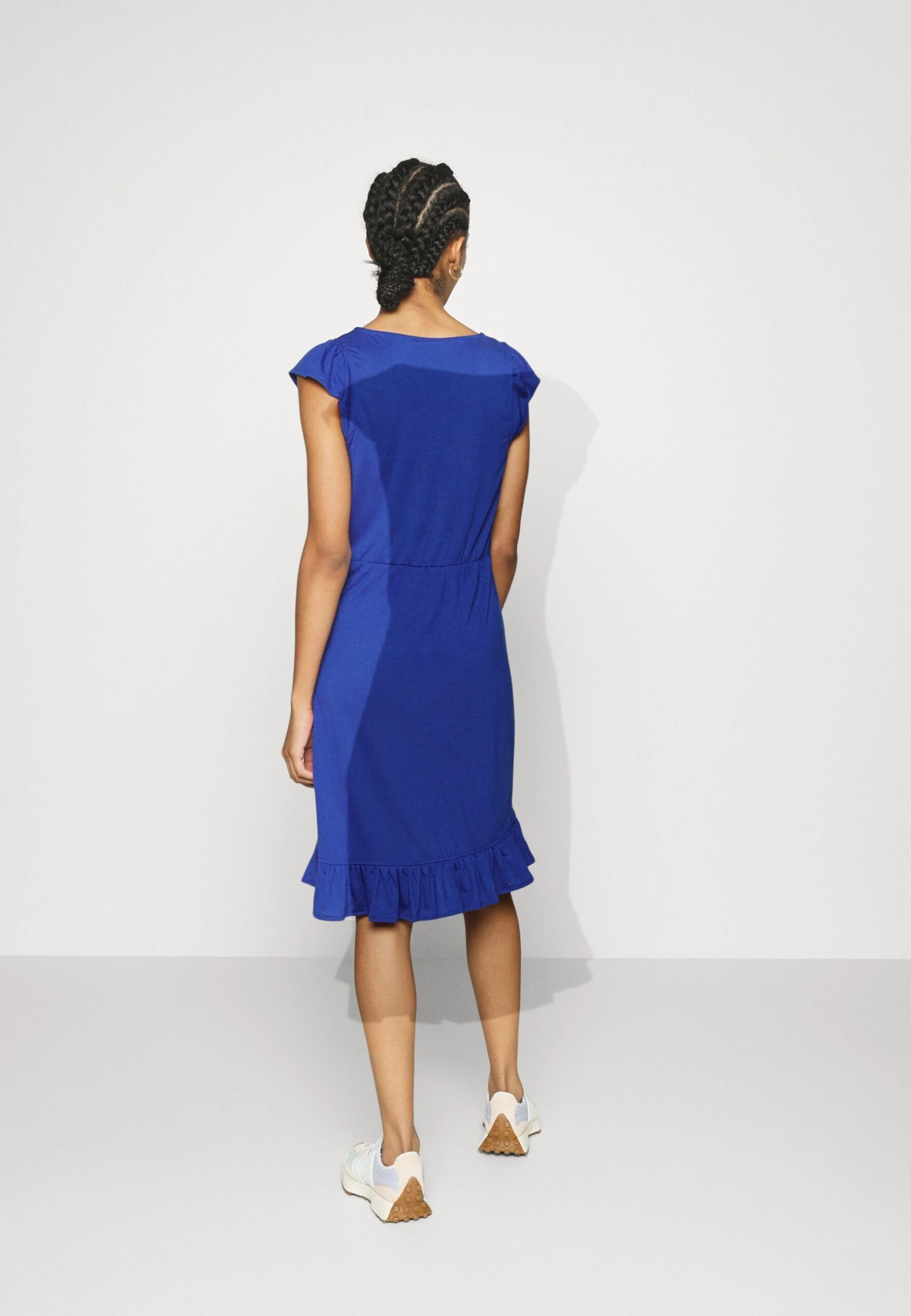 Vila Vimooney - Jerseyjurk - Mazarine Blue 5 Vila Vimooney - Jerseyjurk - Mazarine Blue - Afbeelding 3