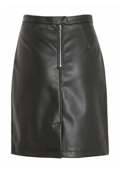 Vila Beschichteter - Minirok - Black -Dames 8889e8ee403d43989d478b556d85a631