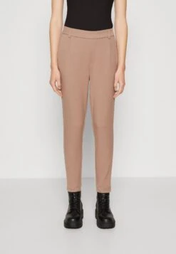 Vila Vivarone Slim Noos - Broek - Brown Lentil