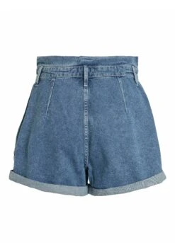 Vila High Waist - Jeansshort - Light Blue Denim -Dames 8b358dc31509400a8e6b1c7ee2d794c2