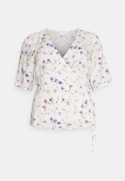 Viholly Wrap- T-Shirt Print - Cloud Dancer -Dames 8bafe9fff4eb42d59af37fcbd6049847