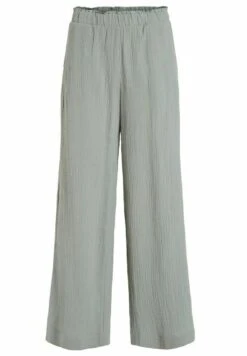 Vila High Waist Straight Fit - Broek - Green Milieu -Dames 8bf656b233164677bc75245616bcee7a