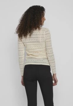 Vila Vichikka V-Neck - Longsleeve - Birch -Dames 8c20f21ed4db4f3b8a62e6e9a0e7d0e2