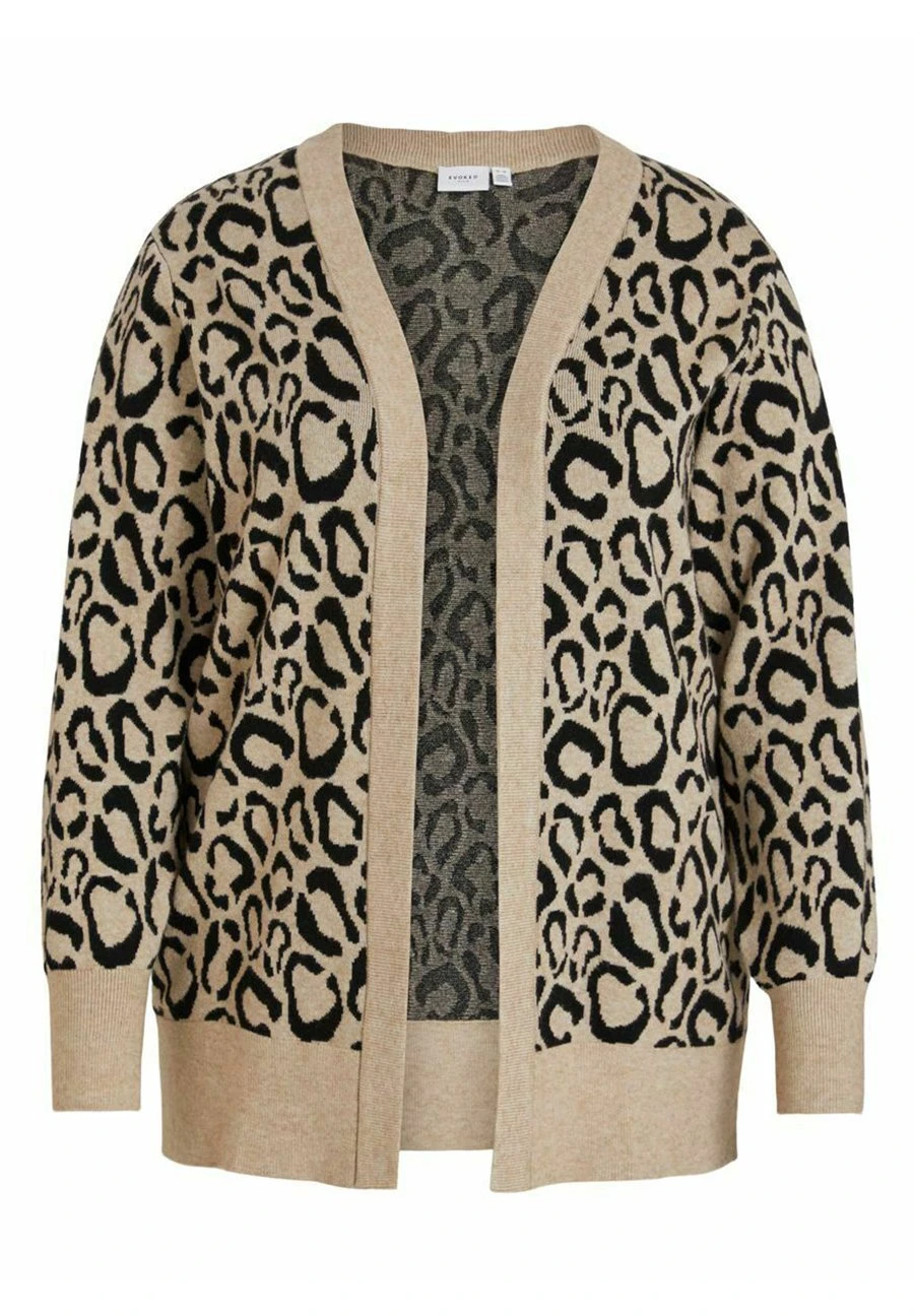 Curve – Gemusterter - Vest - Natural Melange 8 Curve – Gemusterter - Vest - Natural Melange - Afbeelding 6