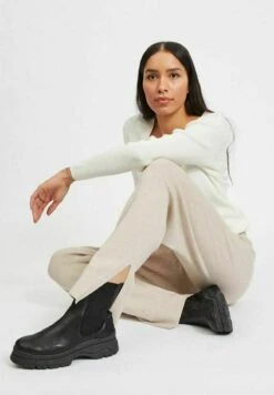 Vila Broek - Natural Melange -Dames 8e367d6910af44a1a0b1178baccabce0