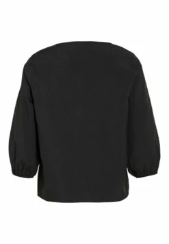 Vila Mit 3/4 Ärmeln Detailreiches - Blouse - Black -Dames 8ed4ea905576446f96556d7eb1f6ffad