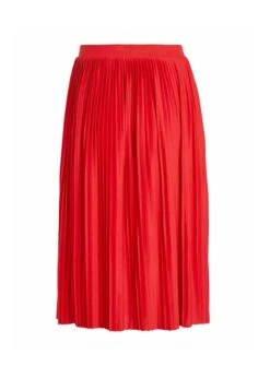 Vila Plooirok - Mars Red -Dames 8ff5194e4b2a44778fbc026c4793b48d