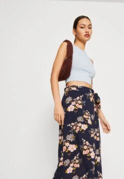 Vila Violivia Wrap Midi Skirt - Wikkelrok - Patriot Blue -Dames 90d947ba4ee14ec380a5cae6217a6776