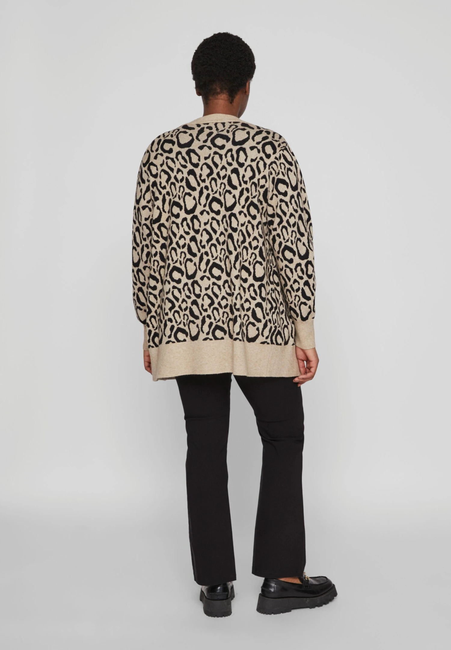 Curve – Gemusterter - Vest - Natural Melange 5 Curve – Gemusterter - Vest - Natural Melange - Afbeelding 3