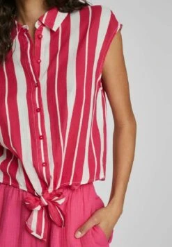 Vila Geknotetes - Overhemdblouse - Pink Yarrow -Dames 91866ac60df34f0498afd16022c23102