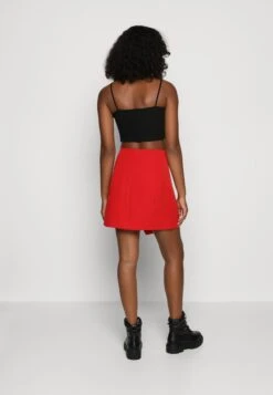 Vila Vikammas Asymmetric Skirt - Minirok - Barbados Cherry 10 Vila Vikammas Asymmetric Skirt - Minirok - Barbados Cherry -Dames 9265ce04960048bebaee1b87296aebaf