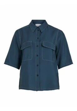 Vila Overhemdblouse - Midnight Navy -Dames 9550273bf49d4633ba95e851ecb32605